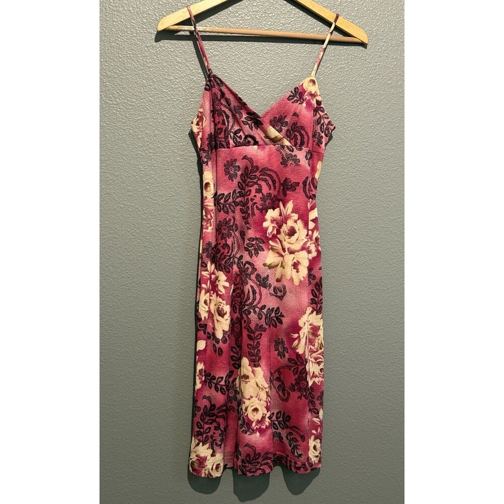 Vintage Floral Fairy y2k babydoll dress Jr. Medium/ Adult XS See Measurements